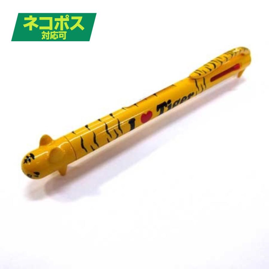 3色ボールペン トラ アニマル 動物 とら 虎 ファンシー文房具 301 080 301 080 テンマヤ 通販 Yahoo ショッピング