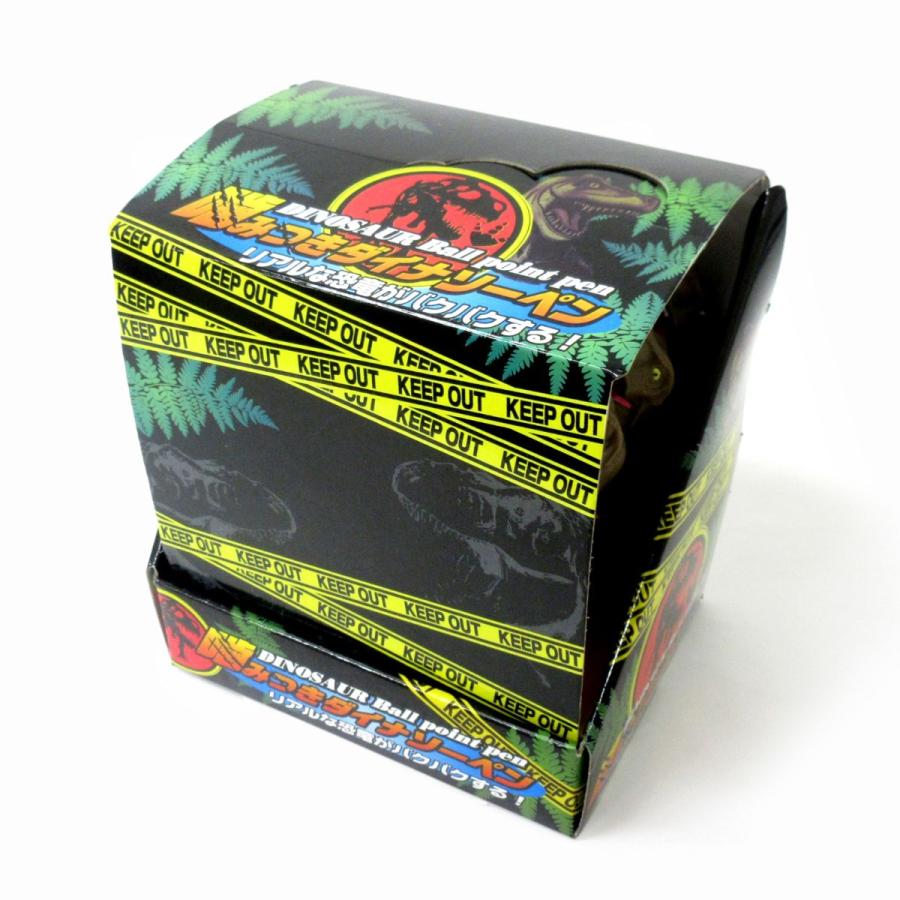 噛みつき ダイナソーペン 12個入りBOX 恐竜 ボールペン 301-128