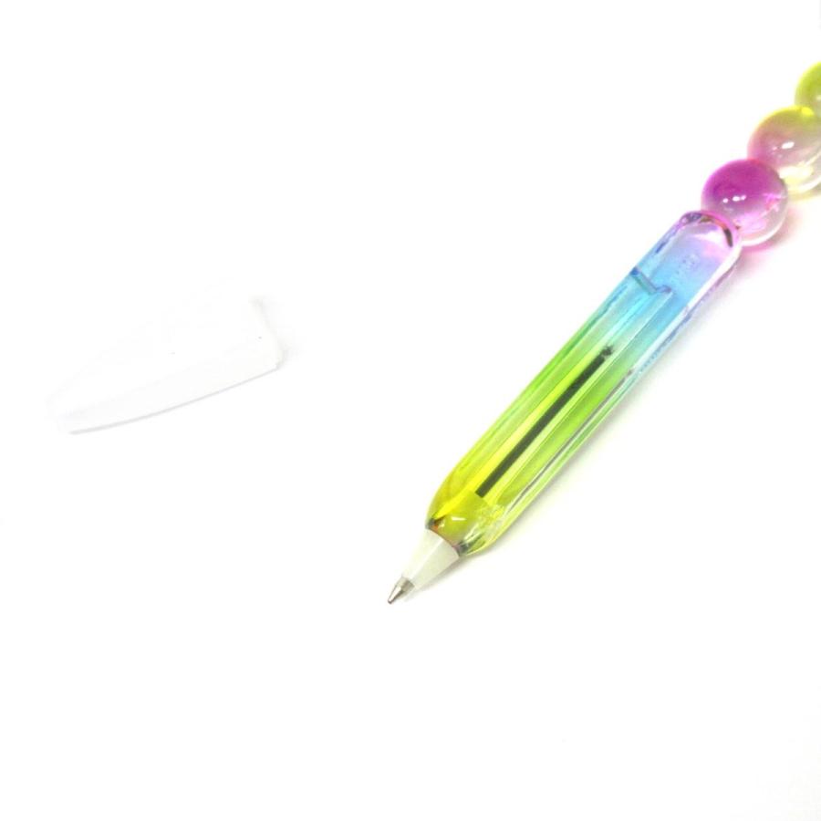 ボールペン レインボーつぶつぶペン ドルフィン 単品 ステーショナリー