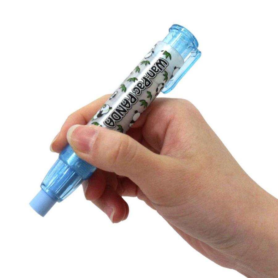 ノック式 ペン型 消しゴム Wan Pac パンダ ファンシー文房具 301 767 テンマヤ 通販 Yahoo ショッピング