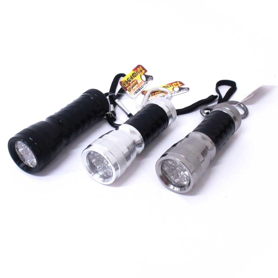 13LEDトーチライト 3色 懐中電灯 アウトドア 防犯 防災 302-231