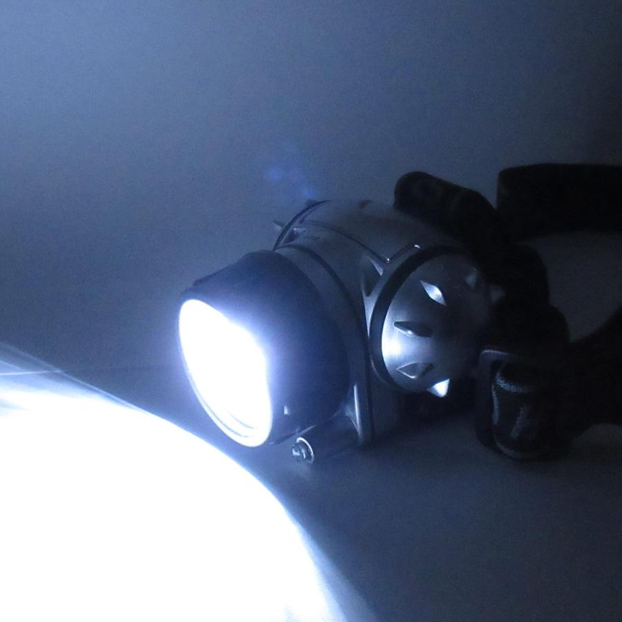 LED ライト 懐中電灯 12LED ヘッドライト ヘッドランプ アウトドア