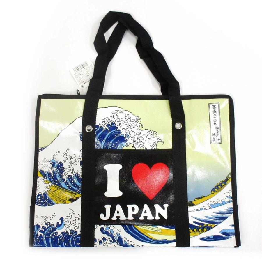 ショッピングバッグ ジャンボPPバッグ I LOVE JAPAN エコバッグ