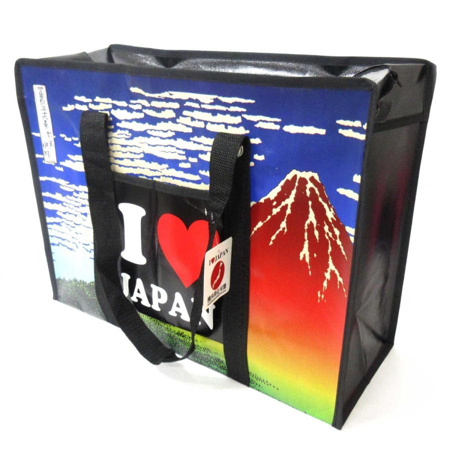 ショッピングバッグ ジャンボPPバッグ I LOVE JAPAN エコバッグ
