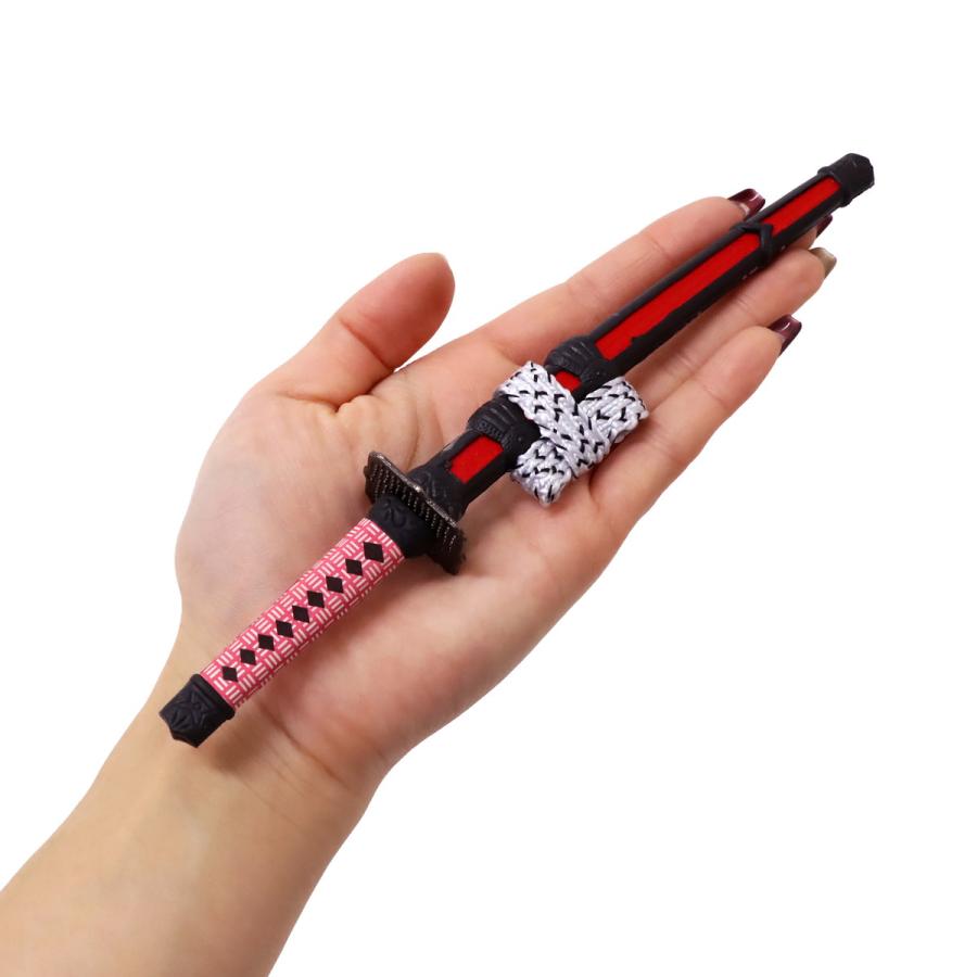 JAPAN SPIRIT ミニ刀 ペーパーナイフ 日本刀風 4色セット 文房具 和風