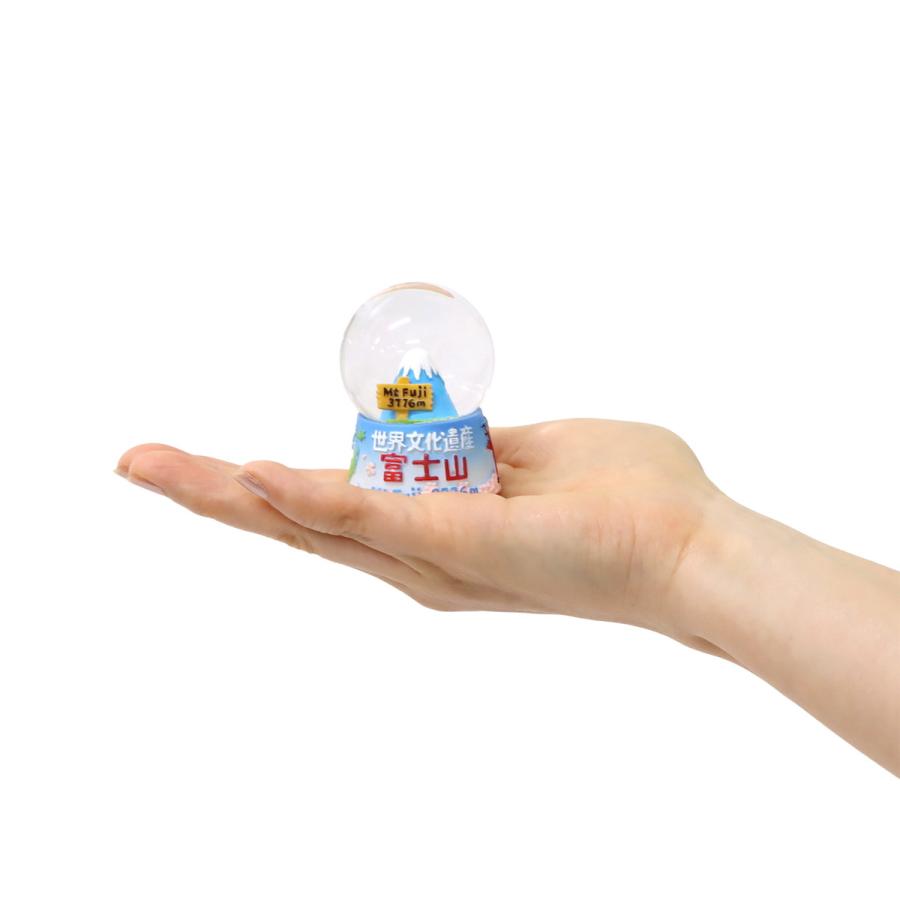 日本土産 スノードーム 富士山 JAPAN Snow Globe 3776m 文化モチーフ