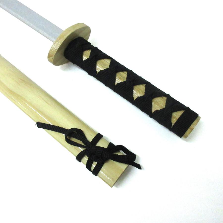 なりきりグッズ 木製 日本刀 選べる2色 木刀 侍 忍者 コスプレ 衣装