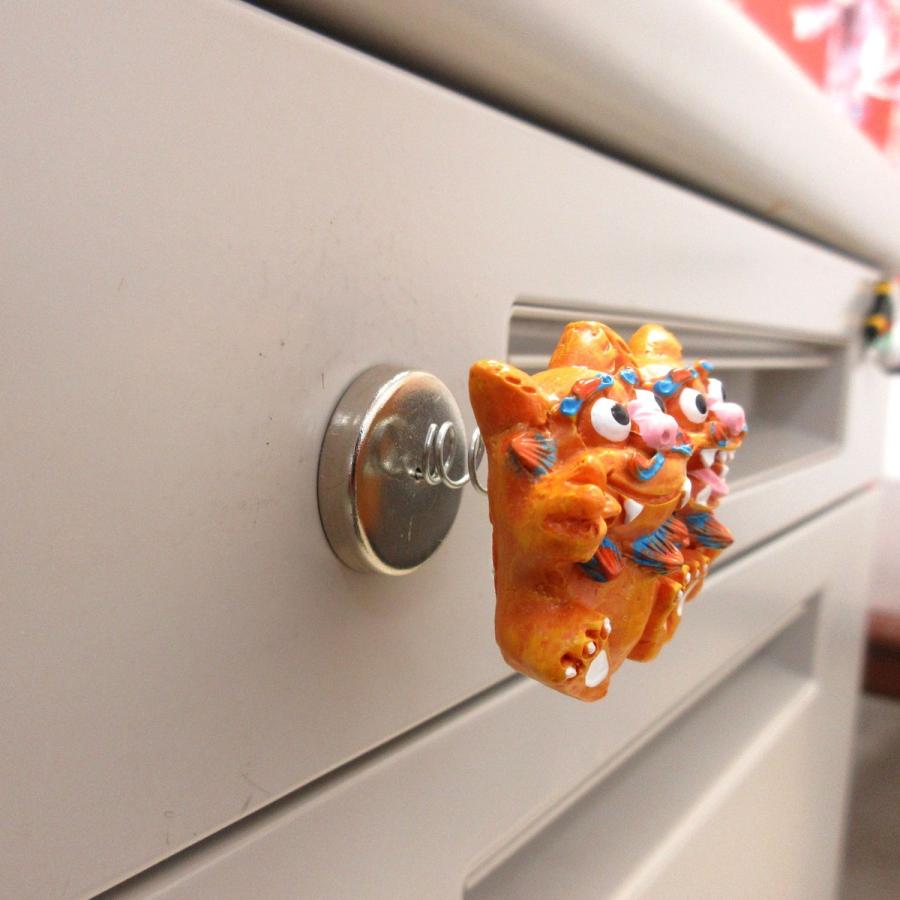 まなつ様専門　シーサー　3点 門柱シーサー 素焼き 釉薬 うわぐすり 魔除け 縁起物 沖縄 お