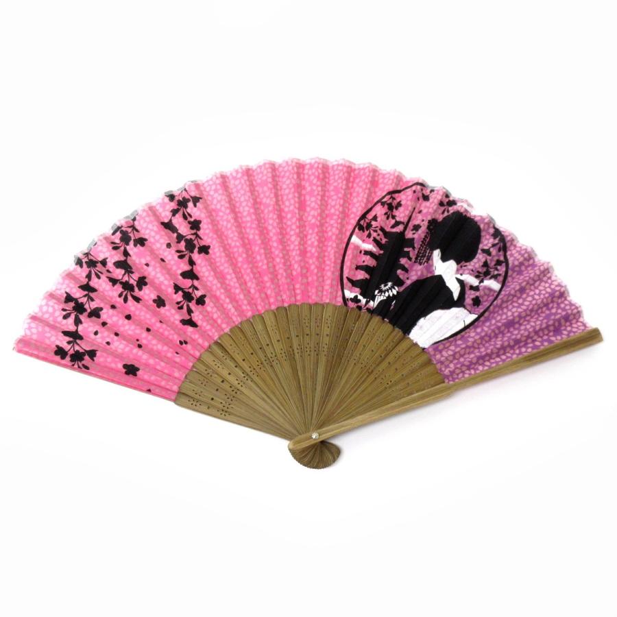 ネット限定 扇子 おしゃれ レディース 女性 メンズ 高級 シルク 新 桜と舞妓 504 349 Dprd Jatimprov Go Id