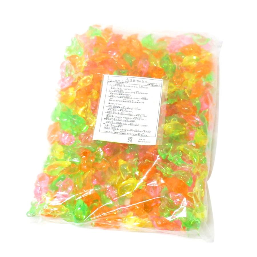 カラー宝石 おもちゃ クラッシュアイス イルカ トロピカル 355pcs/1kg