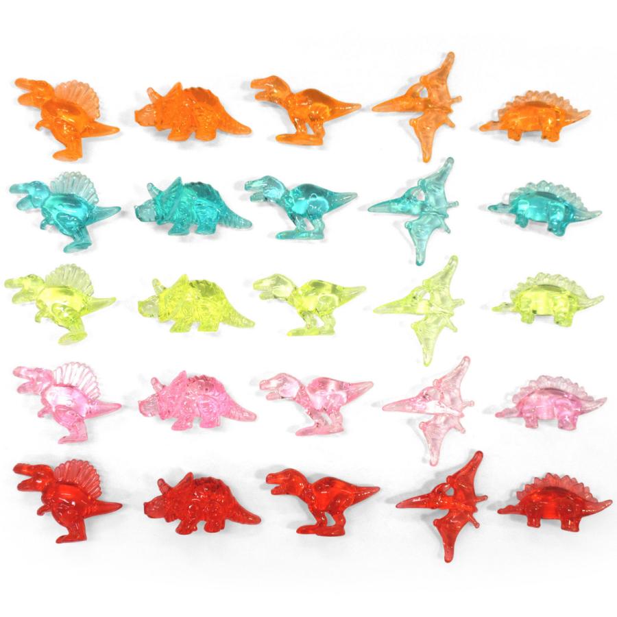 カラー宝石 おもちゃ クラッシュアイス 恐竜ワールド 10カラー 200pcs