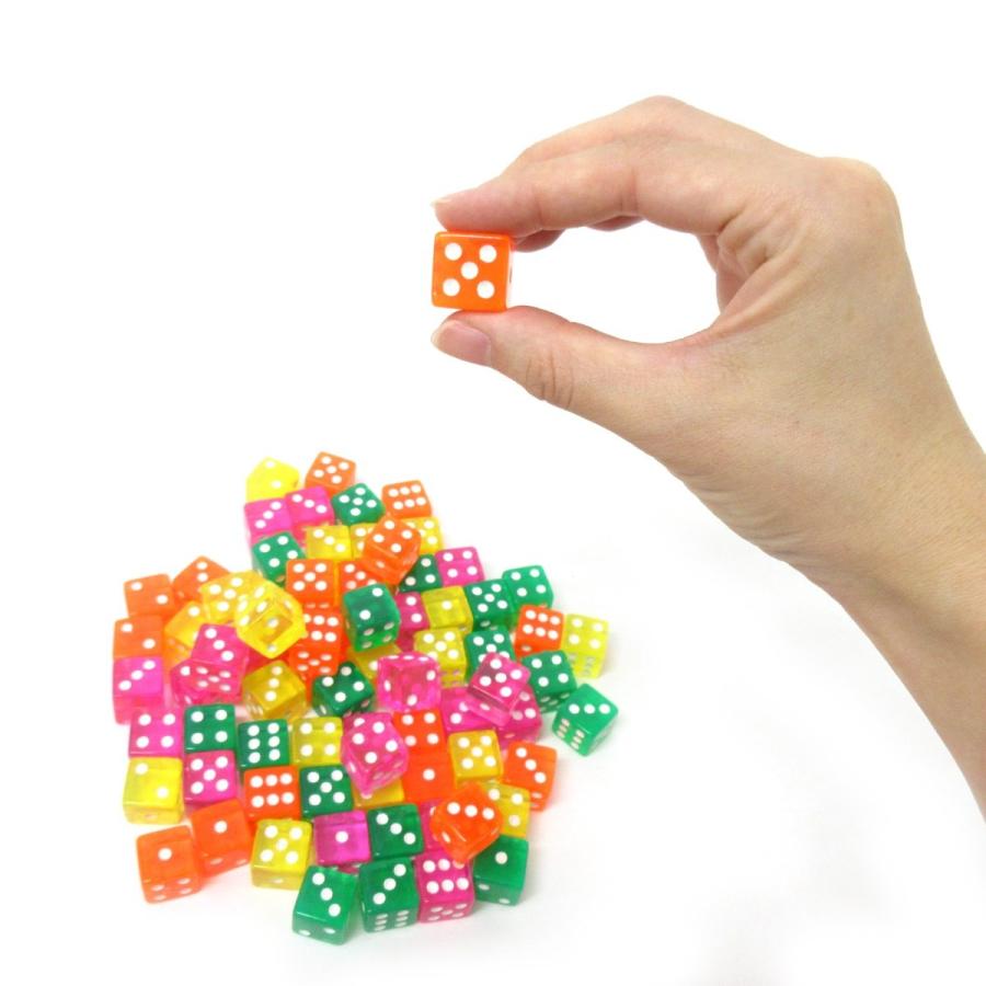 クラッシュアイス サイコロ トロピカル 80pcs カラー宝石 おもちゃ