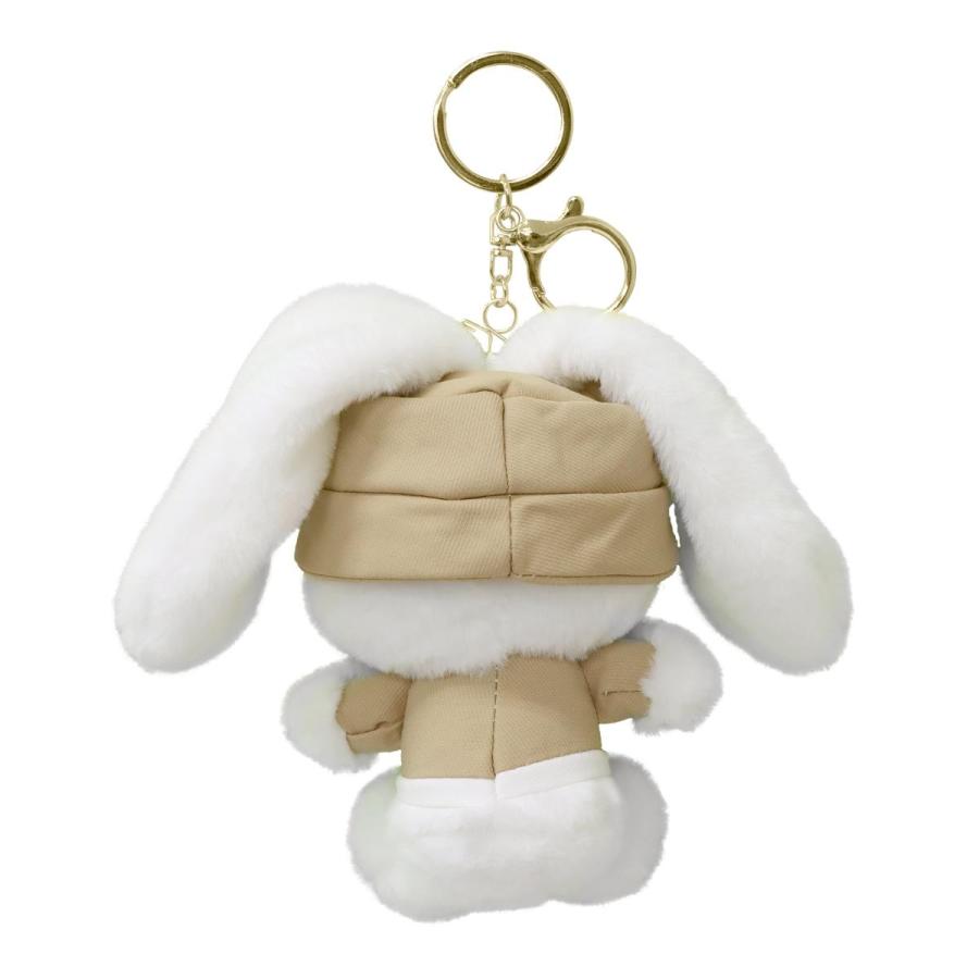 売品★レトロ★日本製★カラオケ パセラ うさぎ ラビット ぬいぐるみ DJラビット キーホルダー 1個 単品 選べる3色 ぬいぐるみ風 ふわふわ