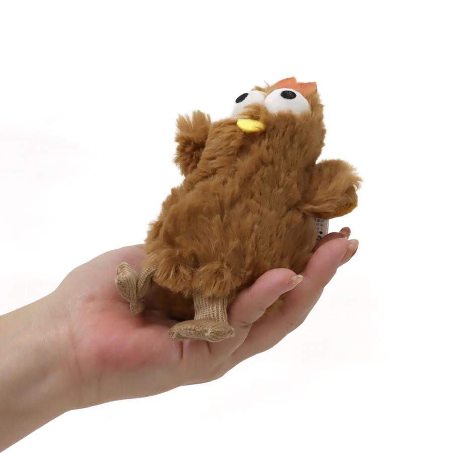 おとぼけニワトリ キーホルダー 3色セット タマゴを産むにわとり