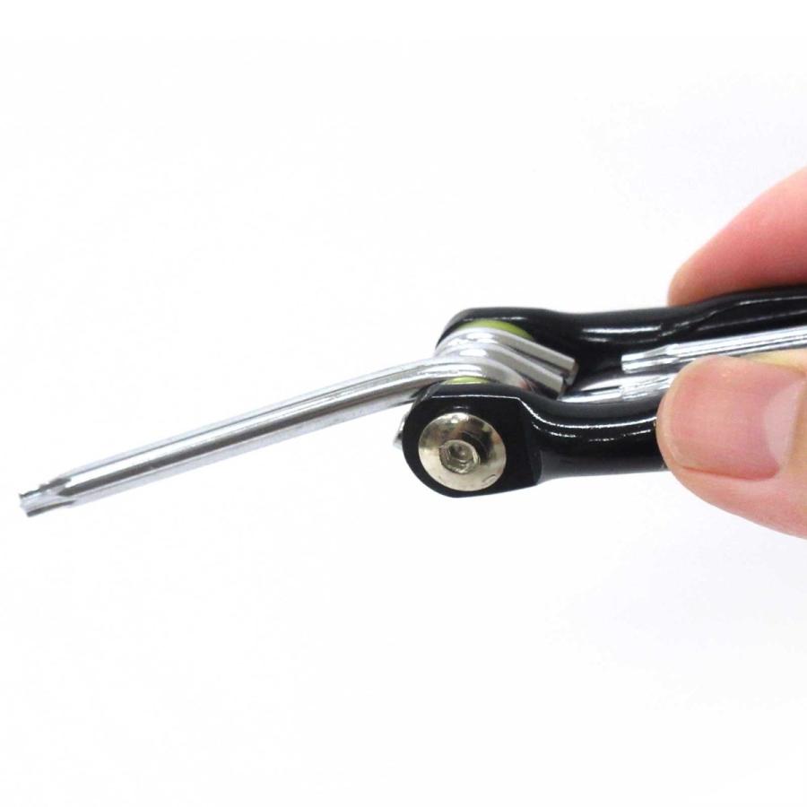 男前工具セット6pcs ブラック 星形トルクス 24個入りBOX DIY 男前工具セット6pcs ブラック 星形トルクス 24個入りBOX DIY