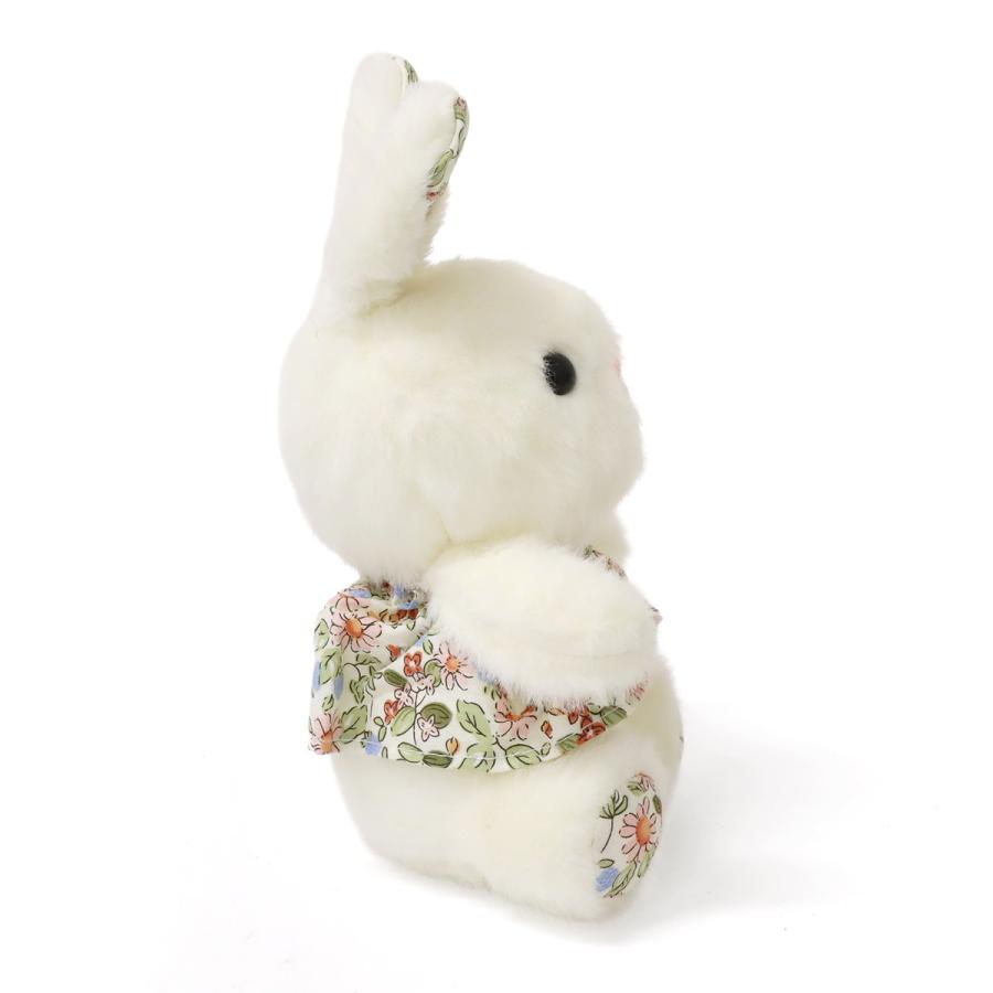 フラワーラビット キーホルダー うさぎ ぬいぐるみ ふわふわ手触り
