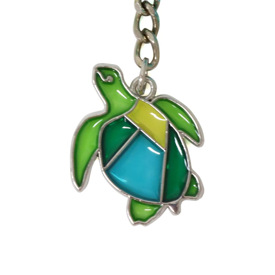 ステンドメタル キーホルダー 沖縄 1個 単品 選べる4種類 キーリング