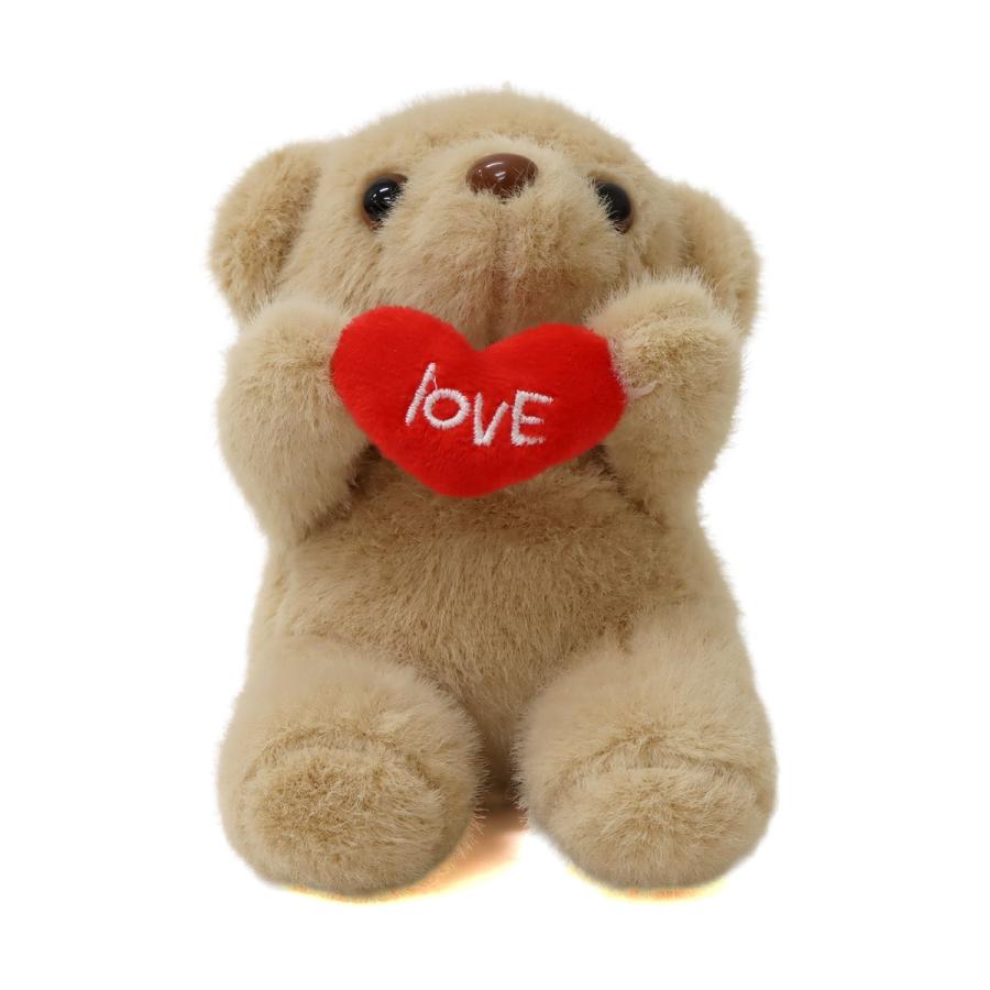 ともだちテディちゃん キーホルダー ぬいぐるみ かわいい ハート LOVE