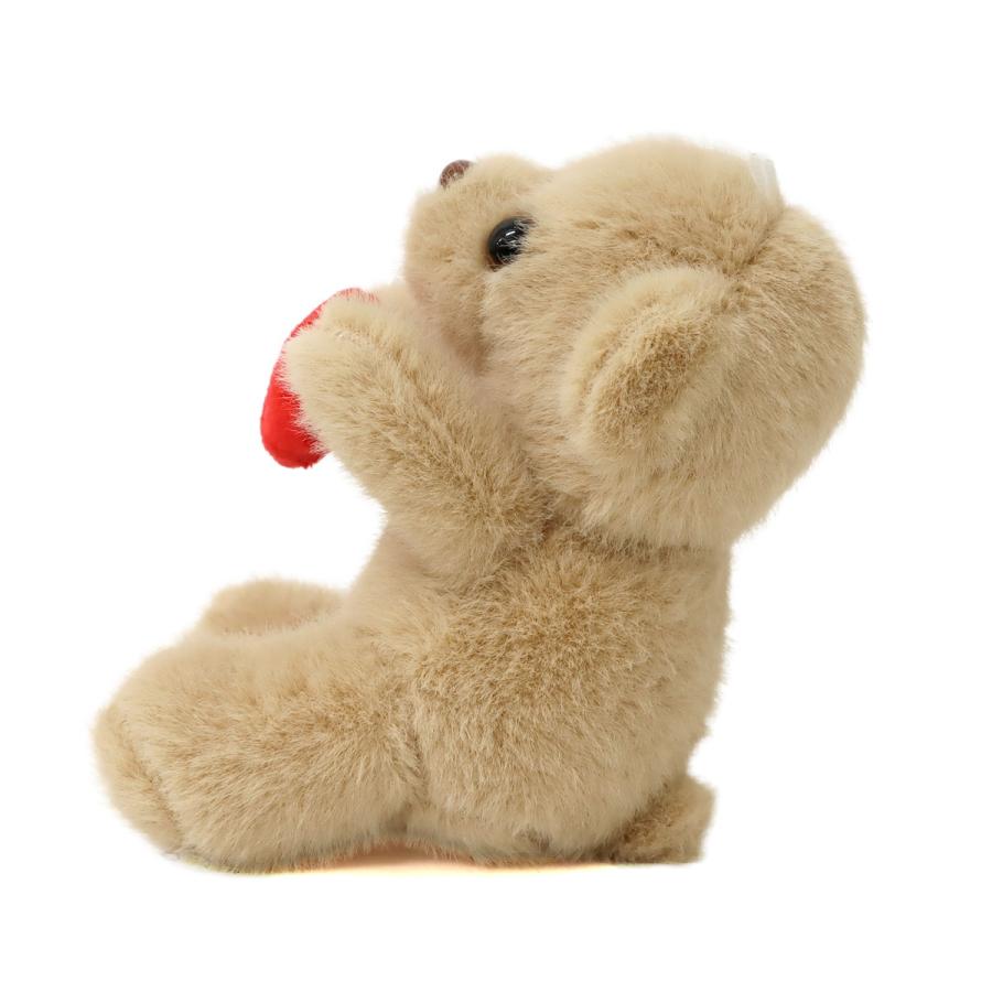 ともだちテディちゃん キーホルダー ぬいぐるみ かわいい ハート LOVE