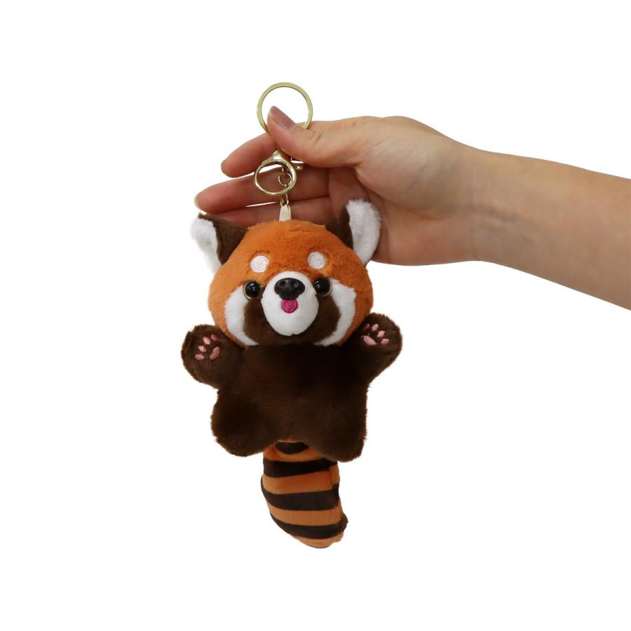 ともだちレッサーパンダちゃん キーホルダー ぬいぐるみ かわいい