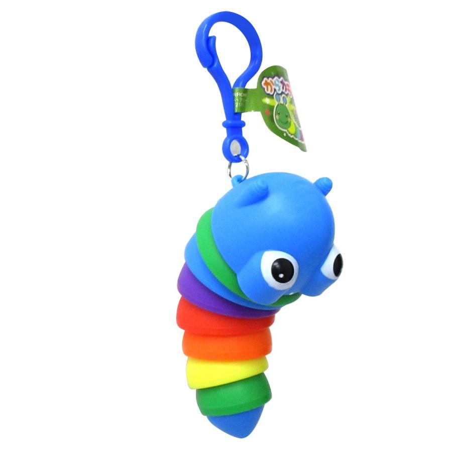 からカラいもムシ キーホルダー 全6色 カラーランダム 単品 603-720
