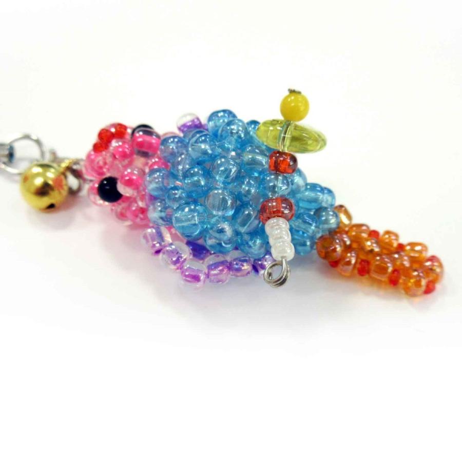 ビーズストラップ インコ 4色 バラ 604-707 : テンマヤ - 通販 - Yahoo