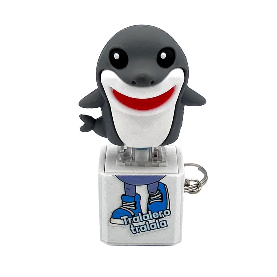 AIモンスター ポチポチサウンド キーホルダー 選べる6種類 光る