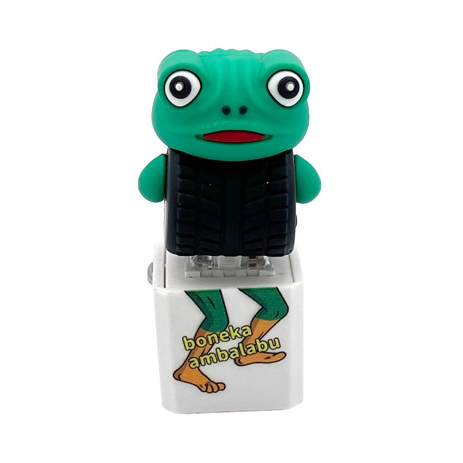 AIモンスター ポチポチサウンド キーホルダー 6種セット 光る しゃべる