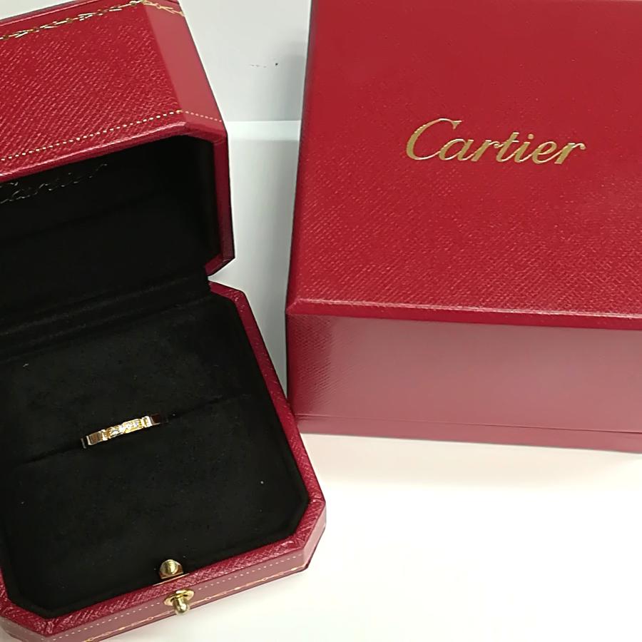 質屋出品【Cartier】カルティエ マイヨンパンテール K18 YG ダイヤ 4P 10号 イエローゴールド 中古｜tennocho78｜06