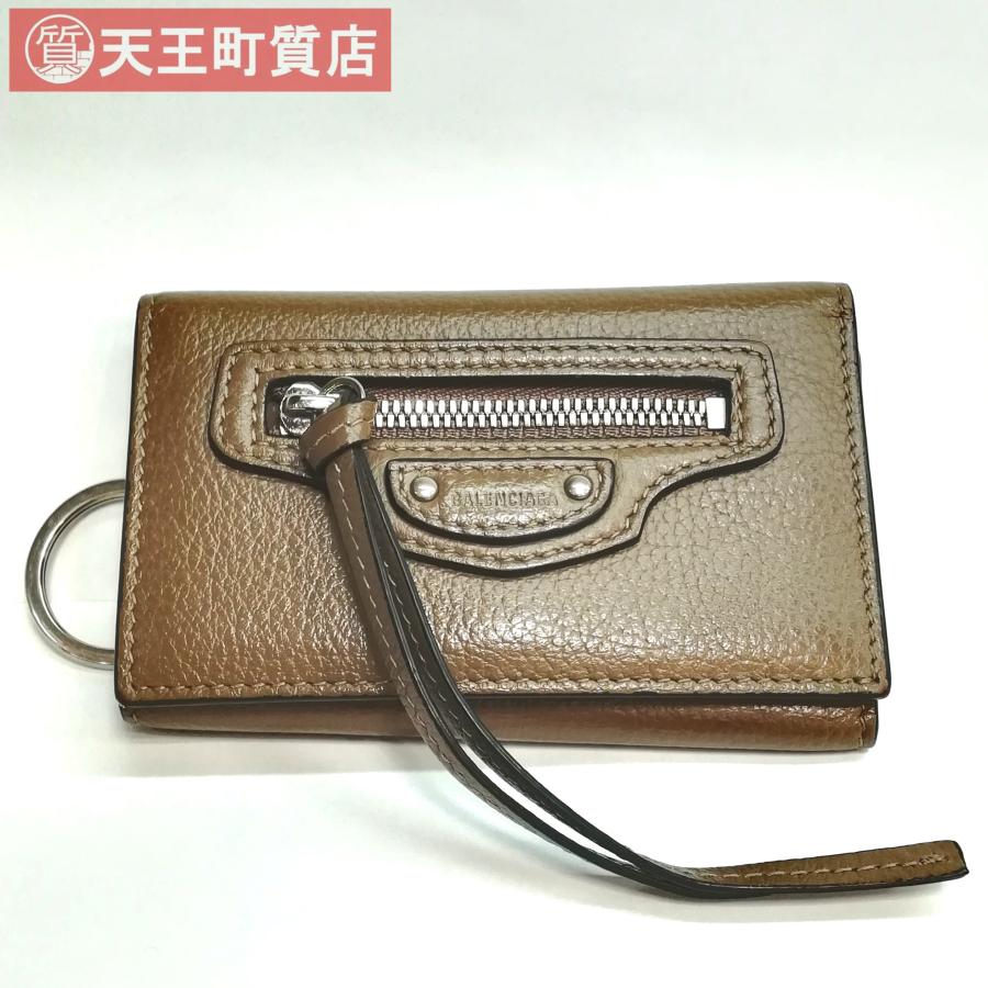 BALENCIAGA 質屋出品【BALENCIAGA】バレンシアガ レザー 6連 キー