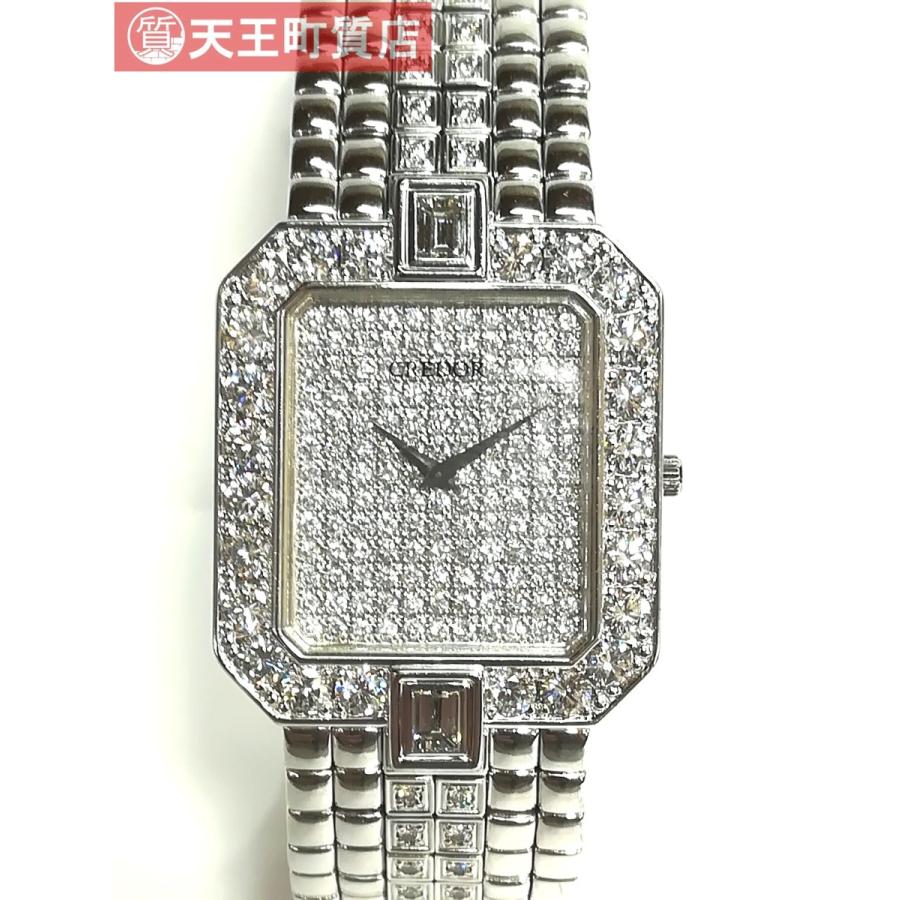CREDOR 質屋出品【SEIKO】セイコー クレドール K18WG ダイヤ CREDOR 質屋出品【SEIKO】セイコー クレドール K18WG ダイヤ