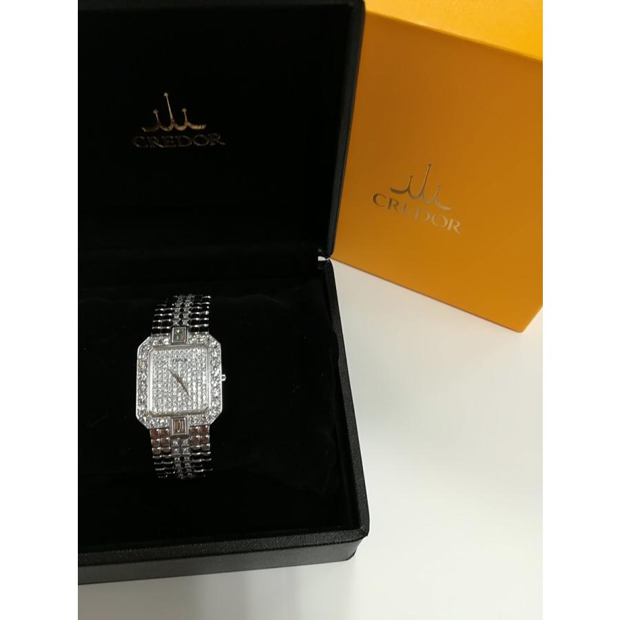 CREDOR 質屋出品【SEIKO】セイコー クレドール K18WG ダイヤ CREDOR 質屋出品【SEIKO】セイコー クレドール K18WG ダイヤ