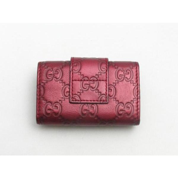 GUCCI（グッチ） 美品【GUCCI】グッチ 6連キーケース マイクロ