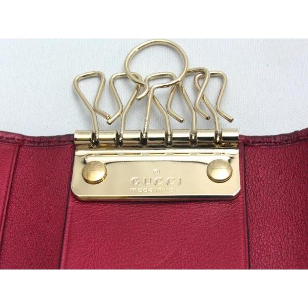 GUCCI（グッチ） 美品【GUCCI】グッチ 6連キーケース マイクロ
