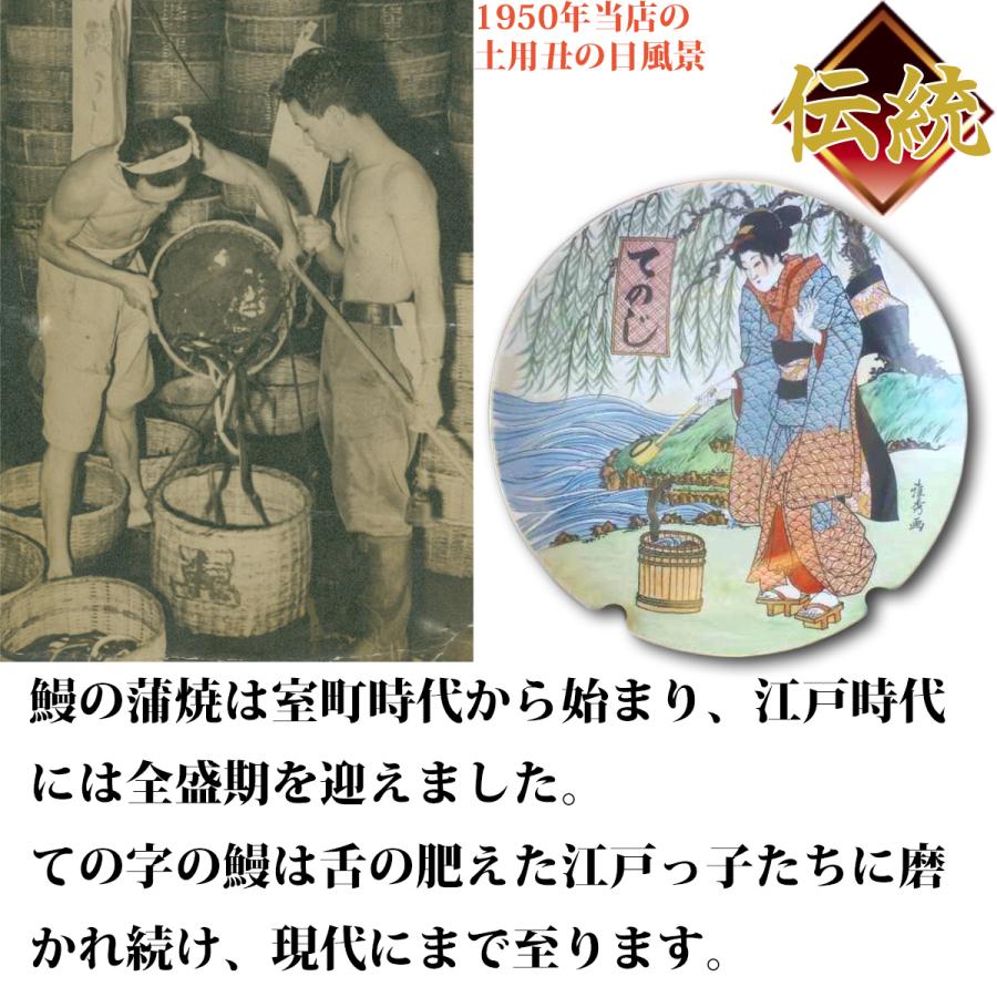 うなぎ 鰻 国産 プレゼント ギフト 蒲焼 おこわ 鰻めし 100g×5個セット ての字｜tenoji｜09