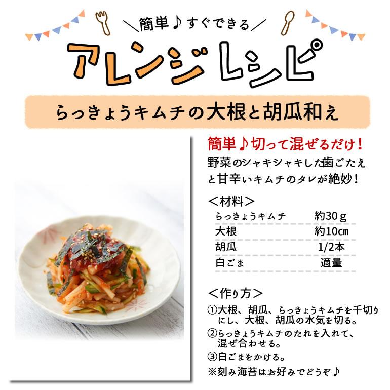 17円 売れ筋新商品 らっきょうキムチ 1 5kg 500g 3袋 お得セット キムチ お漬物 お取り寄せ 贈り物 ギフト ご飯のお供 韓国 唐辛子 天平キムチ