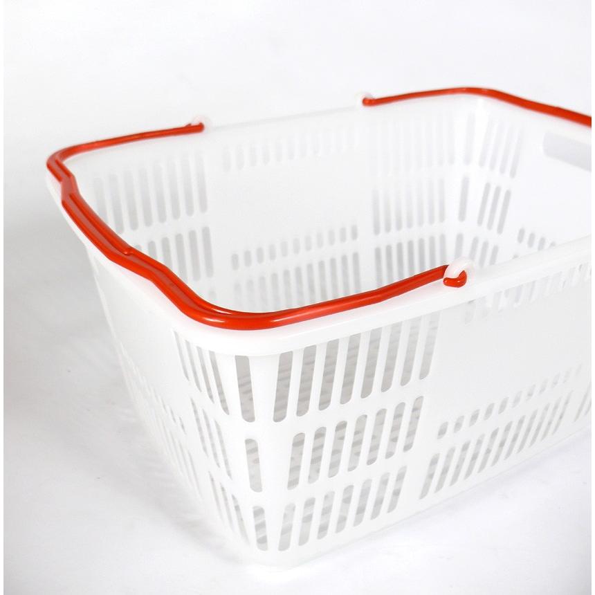 □買い物かご33リットル CB-33E ナチュラル×Pレッド(1110010100070) 50