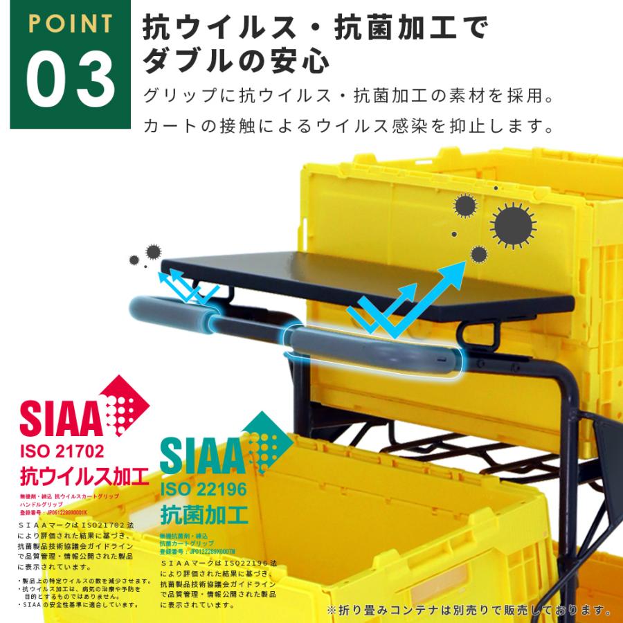 スーパーメイト ピッキングカート PC-3CT(1130094200010) 買い物