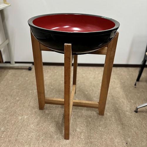 こね鉢 黒内朱 60cm架台付き 業務用 中古/送料無料 : 業務用厨房機器の 
