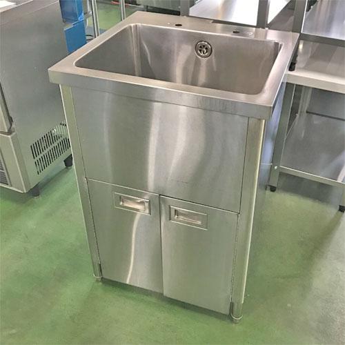 変形一槽シンク 扉付き 業務用 中古/送料別途見積 : 業務用厨房機器の 