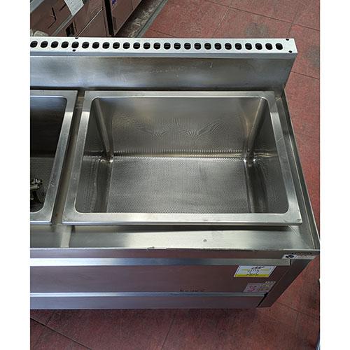 業界最長1年保証】二槽ゆで麺機 タニコー (特注) 都市ガス 業務用 中古 