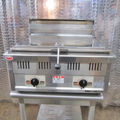 ガス式餃子焼器 マルゼン MGZ-066 都市ガス 業務用 中古/送料別途見積