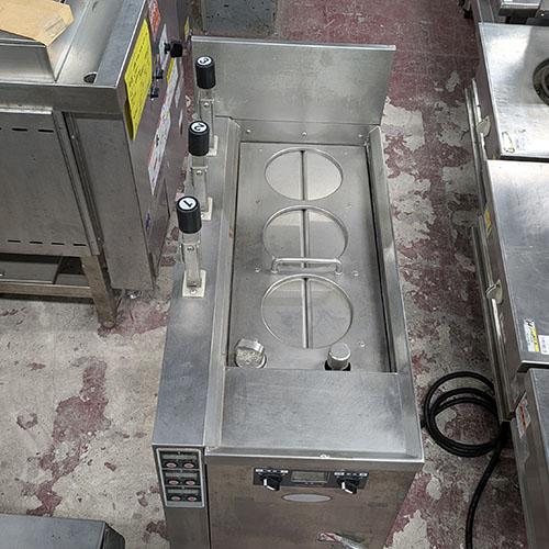 業界最長1年保証】ゆで麺機 3テボ 日本洗浄機 UML521E 業務用 中古