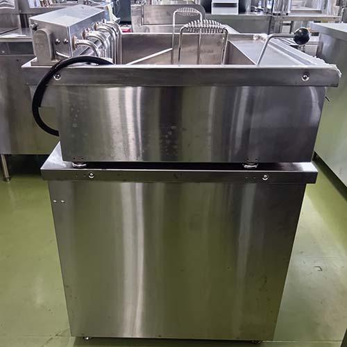 業界最長1年保証】電気ドーナッツフライヤー 24L ホイロ付き タニコー