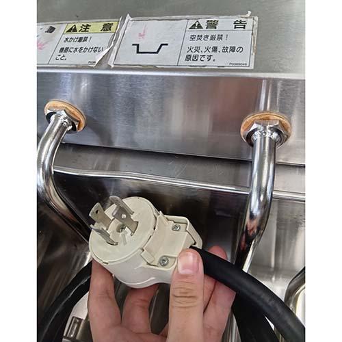 業界最長1年保証】電気ドーナッツフライヤー 24L ホイロ付き タニコー