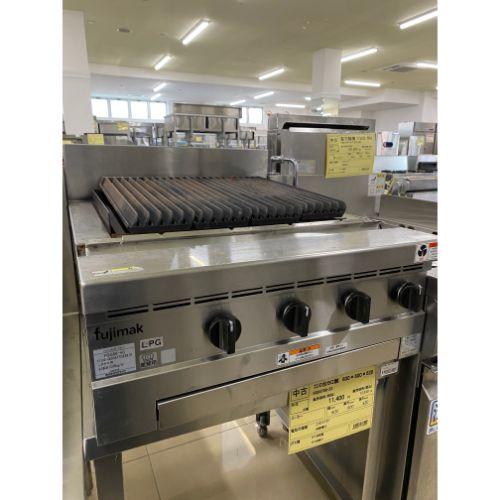 ハースグリラー フジマック FGG60-4C プロパンガス 業務用 中古/送料