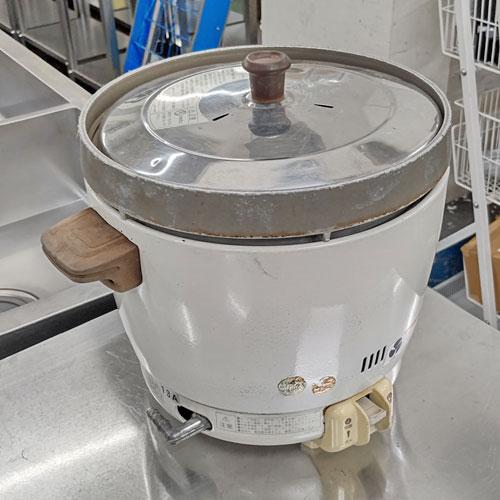 リンナイ ガス炊飯器 RR-20SF2 LPガス 業務用 中古 炊飯器・餅つき機 リンナイ ガス炊飯器 RR-20SF2 LPガス 業務用 中古 炊飯器・餅つき機