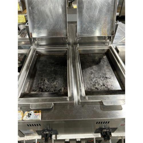 業界最長1年保証】卓上2連餃子焼器 タニコー N-TCZ-6060GW 都市ガス 