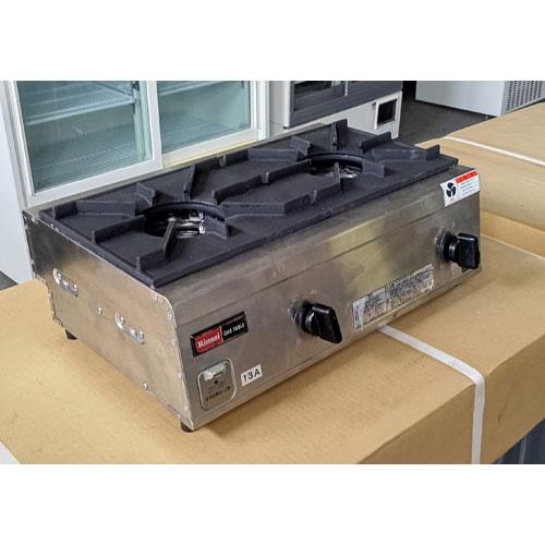 卓上ガスコンロ 2口 リンナイ(Rinnai) RSB-206N 都市ガス 業務用 卓上ガスコンロ 2口 リンナイ(Rinnai) RSB-206N 都市ガス 業務用