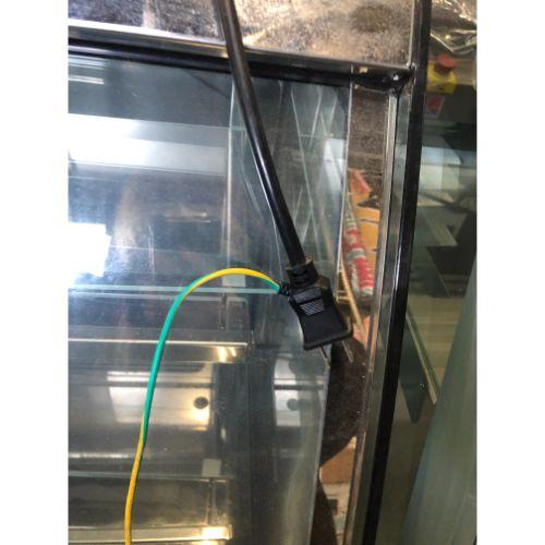 即使用可！業務用 冷蔵ショーケース REMACOM  曲面ガラス高級仕上げ、棚付き　RCS-K120NS2L 高湿対面冷蔵ショーケース リヨンシリーズ｜レマコム株式会社